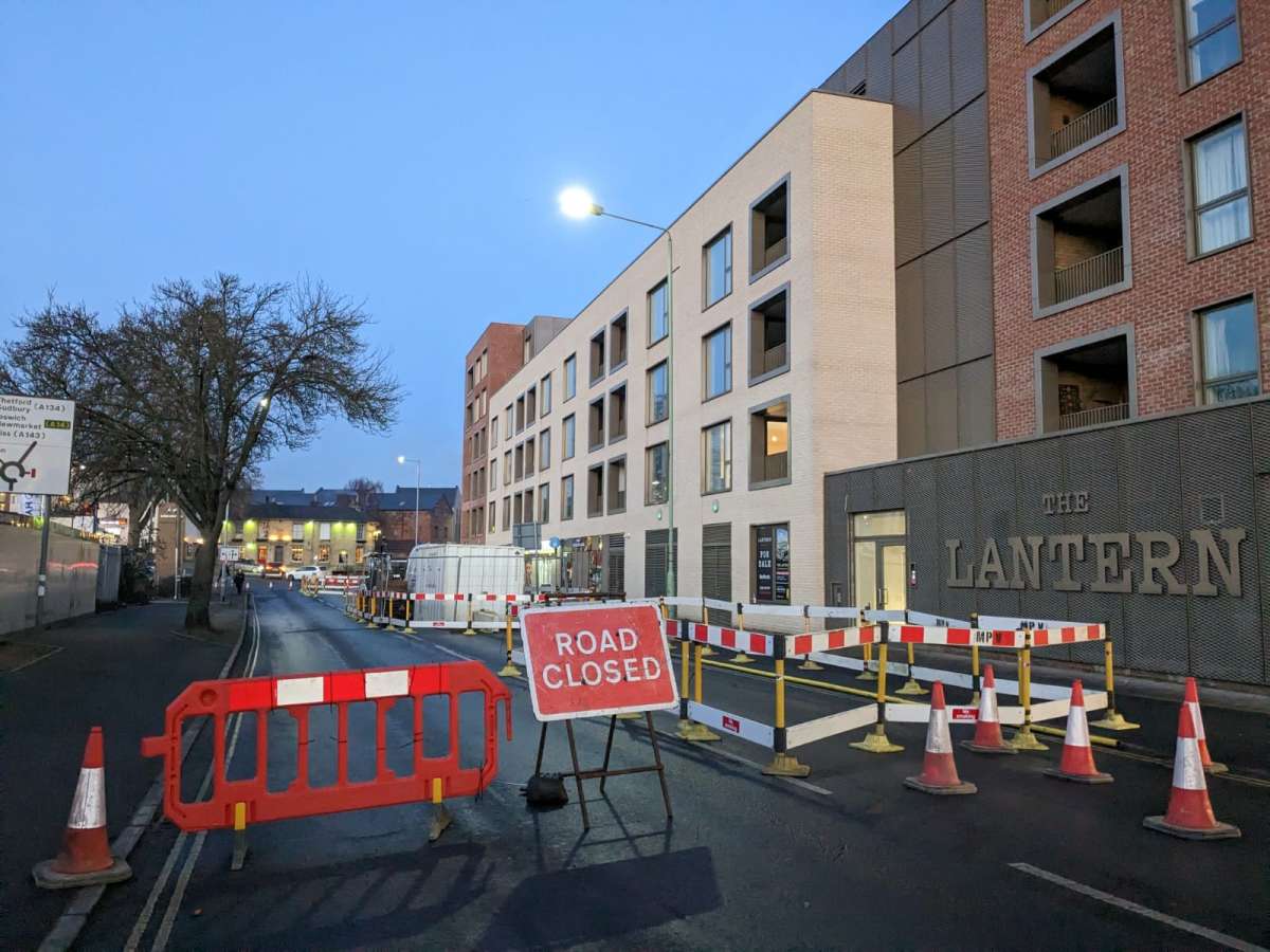Zamknięta droga | Bury St Edmunds