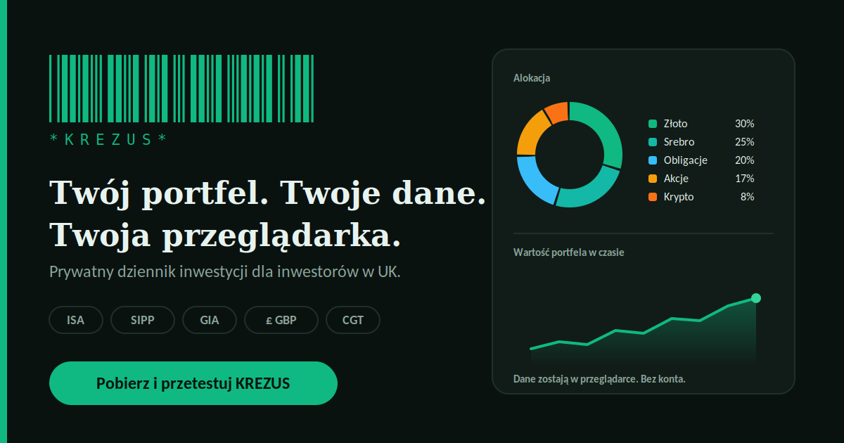 Krezus - Free Portfolio Tracker
