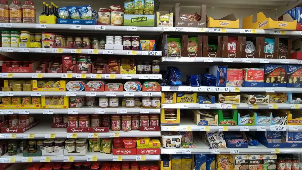 Polska półka w UK